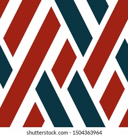 Background with red and green streaks. Vector seamless pattern.
