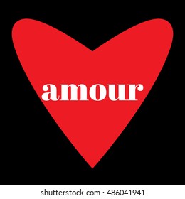 Background with red hearts and tag