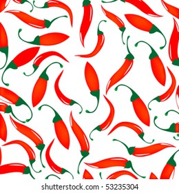  background with red long chillies