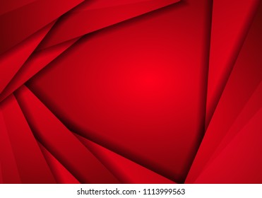 Background red metal texture, Abstract metal red with triangle frame layout, mesh pattern design modern luxury futuristic creative idea background vector illustration.
