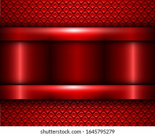 Diseño de textura metálica vectorial en segundo plano.