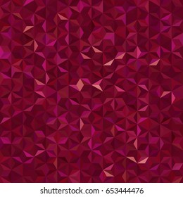 Background of red, purple, brown geometric shapes. Seamless mosaic pattern. Vector illustration