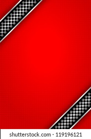 Background red - race. Vector 10 eps