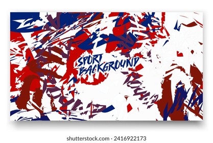 Background of red, white and blue paint splattered on a white surface. Suitable for patriotic designs, art themed projects, and creative backgrounds.