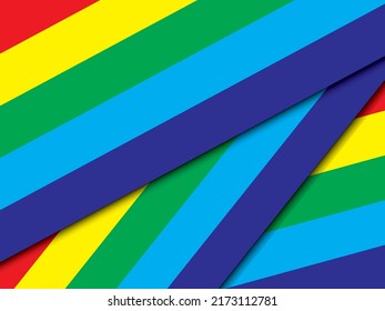 background red yellow green blue alternate colors