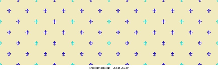 Background repeat wallpaper textile. Ornate tile in geometric card. Curve minimal on art abstract. Carpet insignia by fleur de lys seamless.