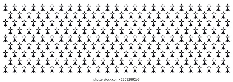 Background with repeated ermine shapes