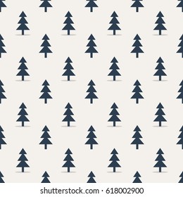 Background. Repeating background from Christmas trees.