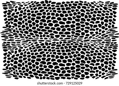 Background of reptile skin print