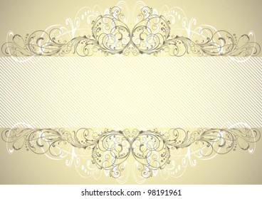 Background retro frame label design.Each of elements can easily regroup and remove.Objects with Clipping Paths