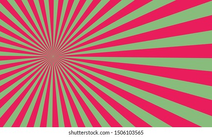 Background with retro rays. Color abstract ray star burst background pattern design . Vector illustration