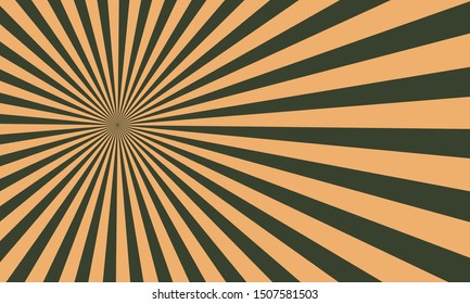Background with retro rays. Color abstract ray star burst background pattern design . Vector illustration