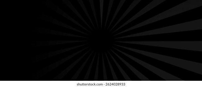 Background with retro rays. Vintage backdrop, boom, comic, circus pattern. Cartoon pop art template. Vector illustration