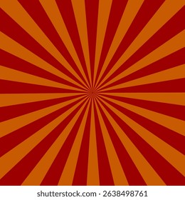 Background with retro rays. Vintage backdrop, boom, comic, circus pattern. Cartoon pop art template. Vector illustration