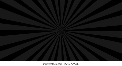 Background with retro rays. Vintage backdrop, boom, comic, circus pattern. Cartoon pop art template. Vector illustration
