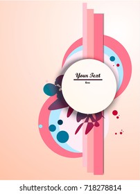 background in retro style.vector. banner. Your tex is here.eps 10