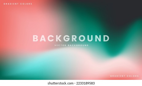 Background Retro Vibes with Gradient with Black Green Pink Color wallpaper backdrop vibrant