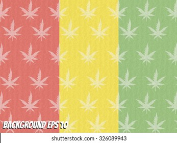 BACKGROUND RETRO VINTAGE MARIJUANA