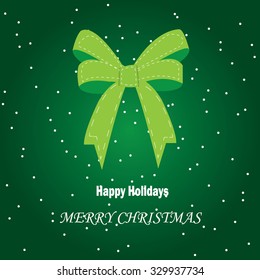 Background with ribbon, stars, illustration