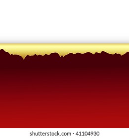 Background with ripped edges