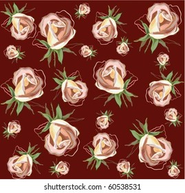 Background.  Roses. eps10