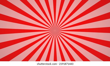 Background with rotating lines that represent rays or beams.