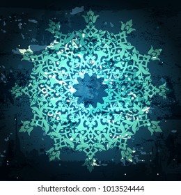 background of round pattern