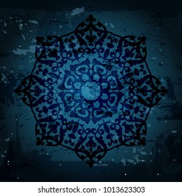 background of round pattern