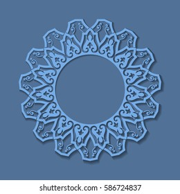 background of round pattern