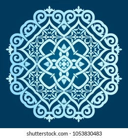 background of round pattern eps 10