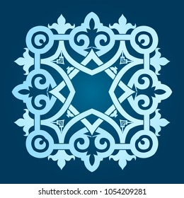 background of round patterns 