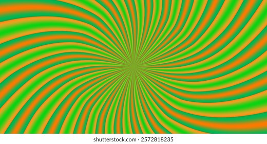 Background for Saint Patrick day. Abstract geometric candy shape. Colorful trendy icon.