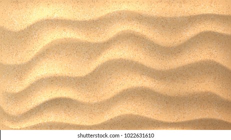 Background with sand. Beach or desert sand