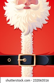 Background of Santa Claus coat