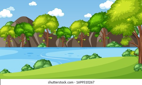 173,605 Cartoon forest landscape Images, Stock Photos & Vectors ...