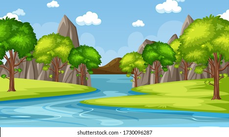 Cartoon River Images, Stock Photos & Vectors | Shutterstock