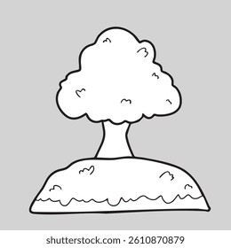 Background Scene View Tree Nature Earth Day Illustration