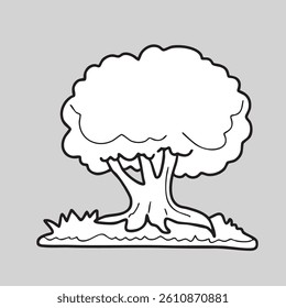 Background Scene View Tree Nature Earth Day Illustration