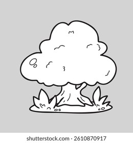Background Scene View Tree Nature Earth Day Illustration