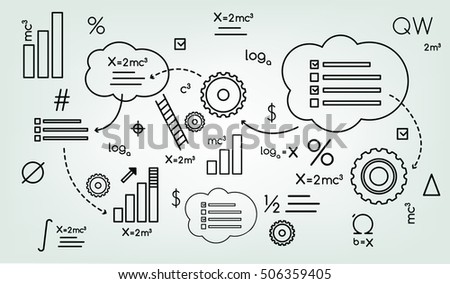  background schema formula, Institute, graphic,  gear