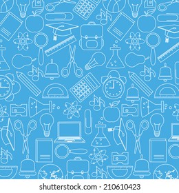 Background school icons