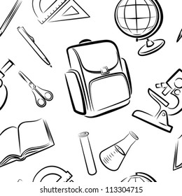  background from  school icons and symbols