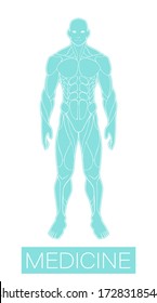 background science fiction about virus and human body, quarantine bacterium, vaccine research laboratory scientists, hologram effect of neon glow in space monitor scientific lab medical med dna health