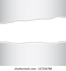 background with scrap of paper, torn sheet