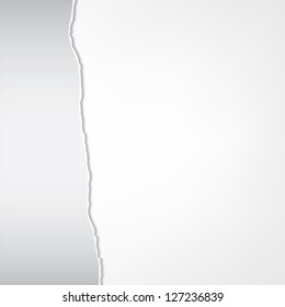 background with scrap of paper, torn sheet