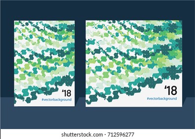 Background, screen saver, display. Fresh colors.  Polygonal, high-tech