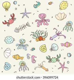 1 855件の 魚 海 手書き の画像 写真素材 ベクター画像 Shutterstock