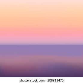 background sea pastel evening