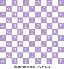 Background of seamless alphabet pattern