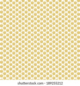 Background of seamless apple pattern